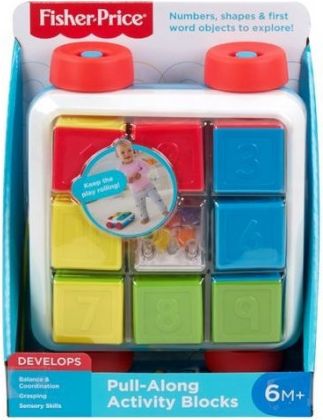 Fisher Price vozík s kostkami - obrázek 1