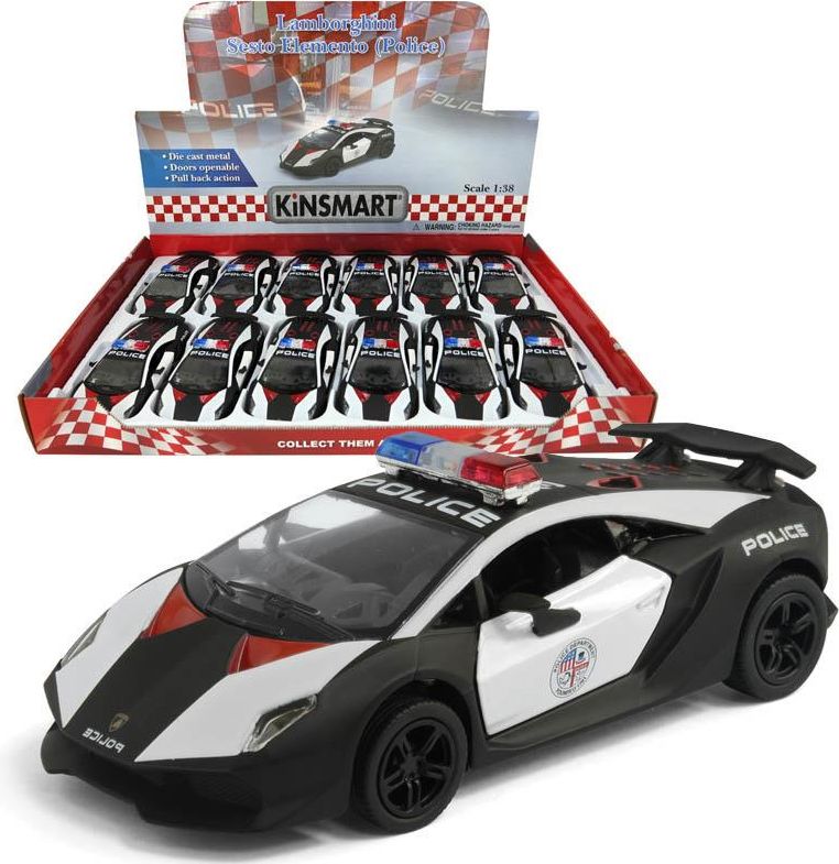 Autíčko Lamborghini Sesto Elemento (Police) - obrázek 1