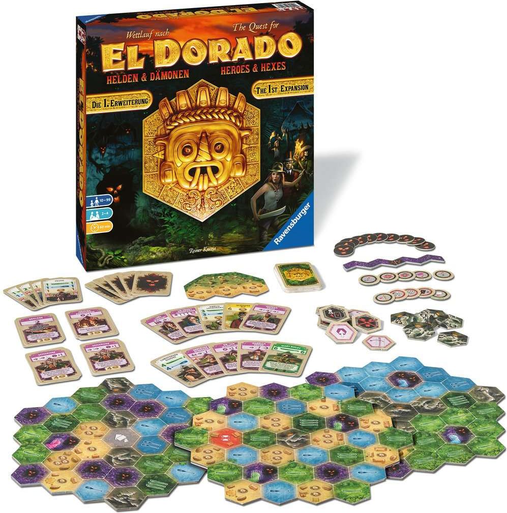 Ravensburger The Quest for El Dorado: Heroes and Hexes - obrázek 2