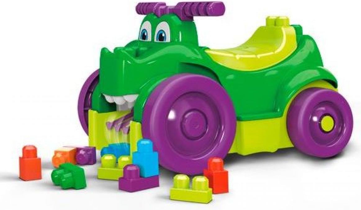 Mega Bloks sběrač kostek krokodýl - obrázek 1