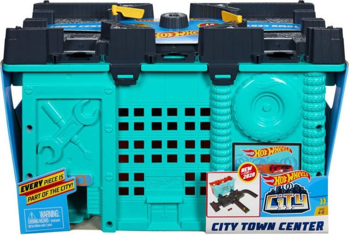 Mattel Hot Wheels city dráhy v boxíku - obrázek 1