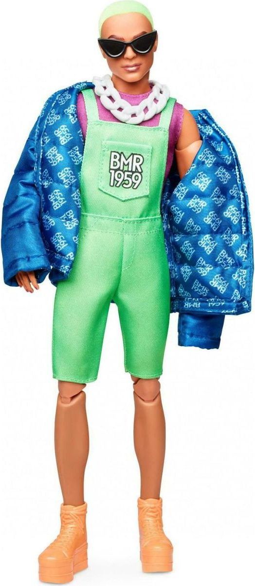 Mattel Barbie BMR 1959 Ken se zelenými vlasy módní deluxe - obrázek 1