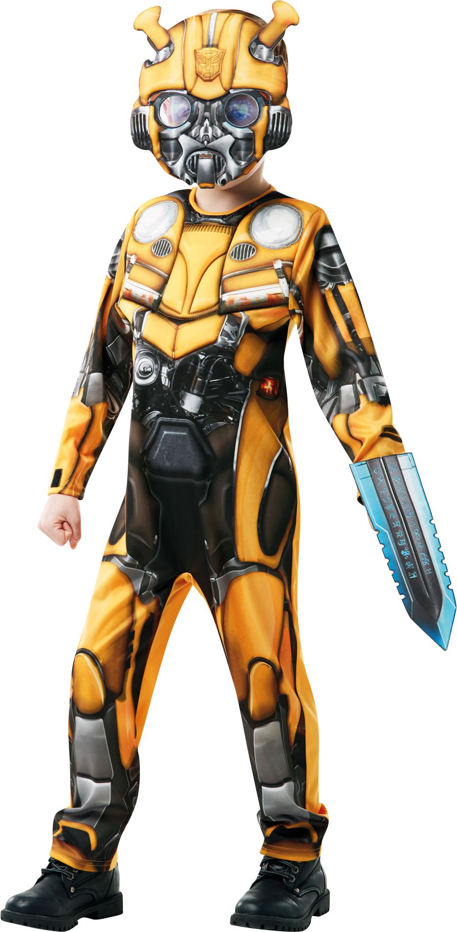 Kostým Bumblebee - deluxe - top + maska vel.S - obrázek 1
