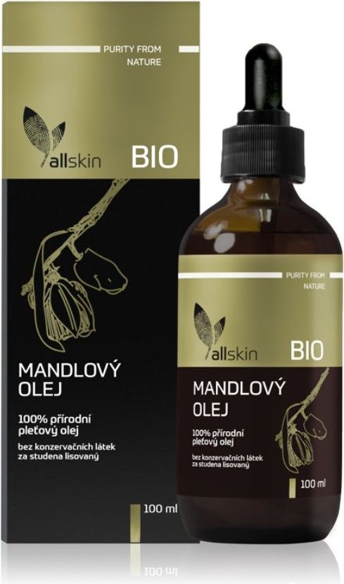Allskin Purity From Nature Almond Oil tělový olej 100 ml - obrázek 1