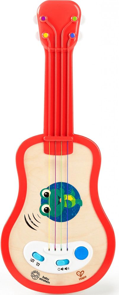 Baby Einstein Hračka dřevěná hudební ukulele Magic Touch HAPE 12m+ - obrázek 1