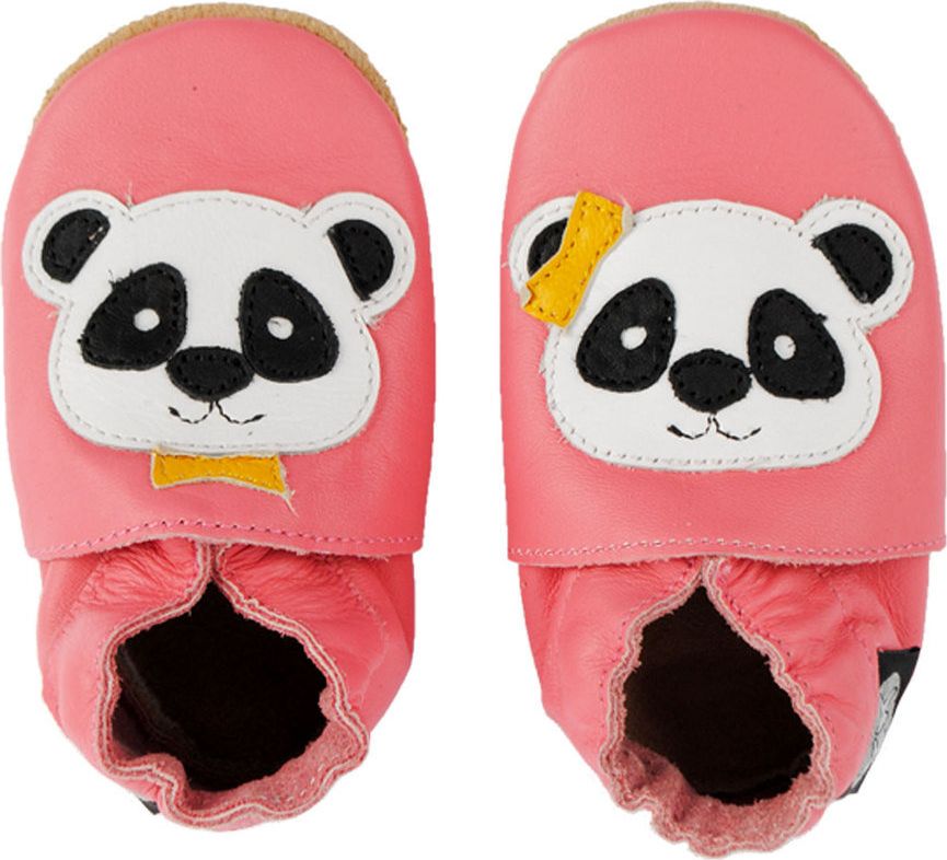 Kolev & Kolev Kožené capáčky KK Panda Velikost: 18-24 M - obrázek 1