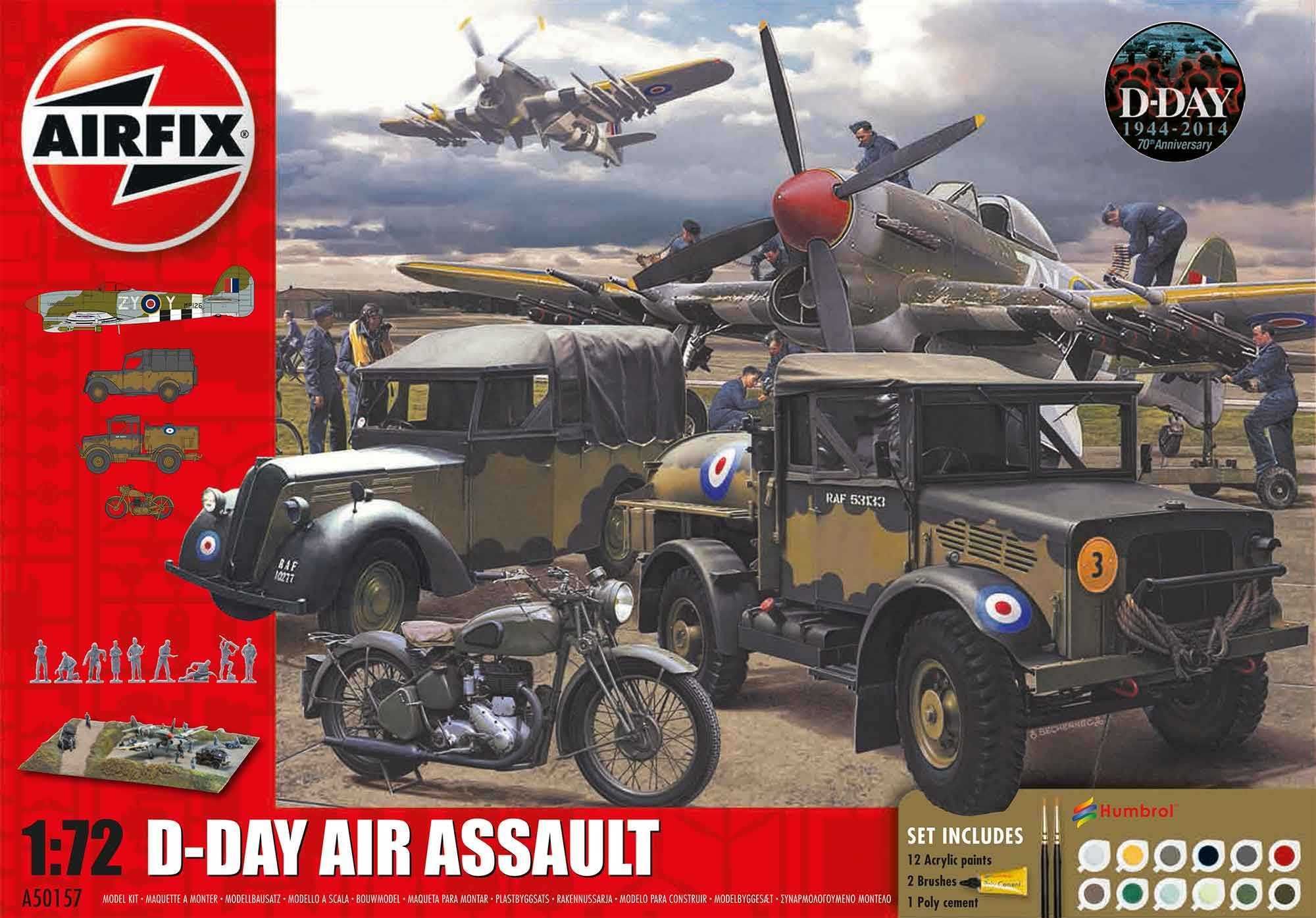 AIRFIX Gift Set diorama A50157A - D-Day 75th Anniversary Air Assault (1:72) - obrázek 1