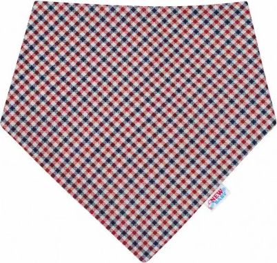 Kojenecký šátek na krk New Baby Checkered, Dle obrázku, Univerzální - obrázek 1