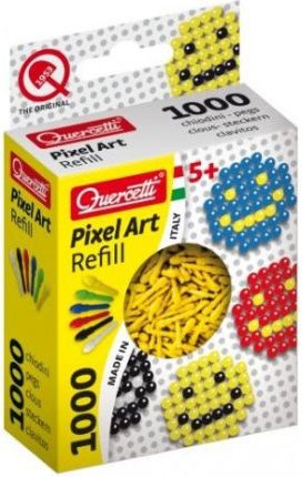 Pixel Art kolíčky žluté QUERCETTI 1.000 dílků - obrázek 1