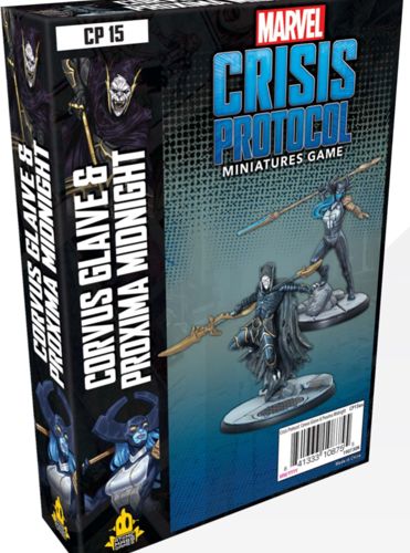 Fantasy Flight Games Marvel Crisis Protocol: Corvus Glaive and Proxima Midnight - obrázek 1