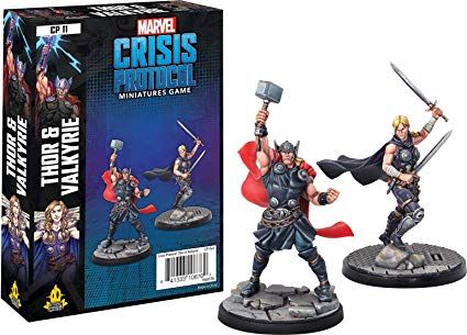 Fantasy Flight Games Marvel Crisis Protocol: Thor and Valkyrie - obrázek 2