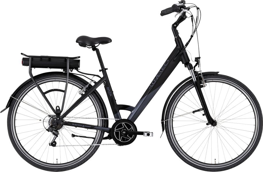 Lovelec Městské elektrokolo Maia Black/Grey (13 Ah) - obrázek 1