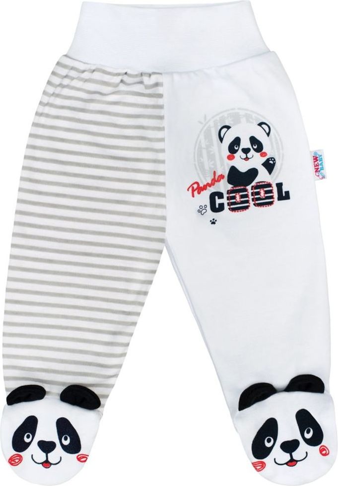 NEW BABY Kojenecké polodupačky New Baby Panda - 56 (0-3m) - obrázek 1
