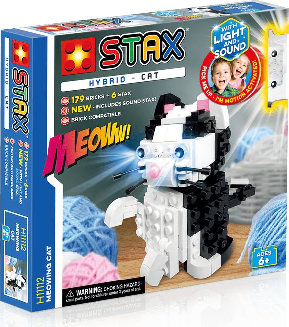 Light Stax Stavebnice Hybrid Meowing Cat - obrázek 1