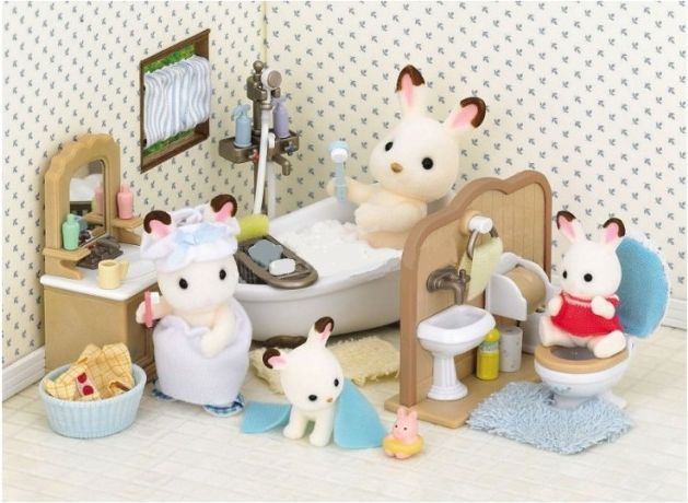 Sylvanian Families - Koupelna s toaletou - obrázek 1