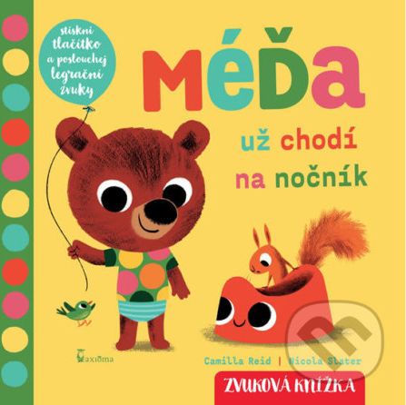 Méďa už chodí na nočník - zvuková knížka - Camilla Reid - obrázek 1
