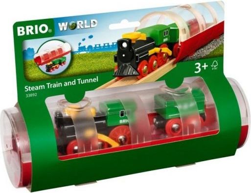 Brio Tunel a parní vlak - obrázek 1