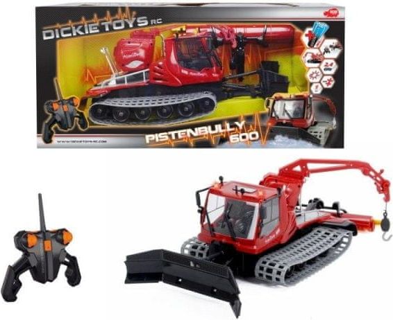 Dickie RC Rolba Pistenbully 600, 1:18, 51 cm, 3kan - obrázek 1