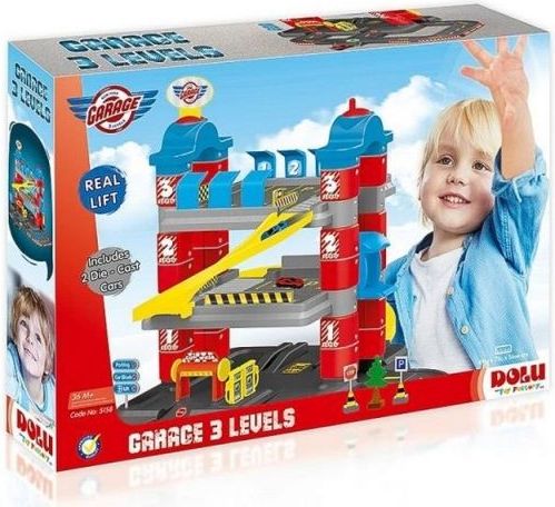 DOLU Třípatrová plastová garáž - obrázek 1