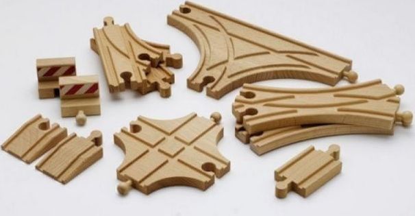 Brio Sada kolejnic pro vláčkodráhy, 11 kusů - obrázek 1