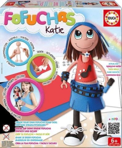 Educa Katie - sestav si svou panenku - obrázek 1