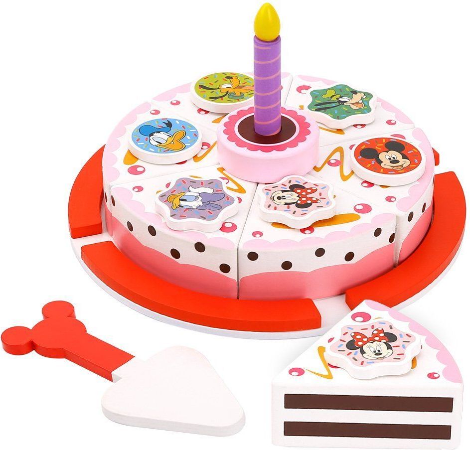 Derrson Disney Dřevěný krájecí dort Minnie a přátelé - obrázek 1