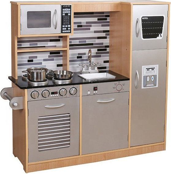 Derrson XXL Dřevěná kuchyňka Modern natural W5178 - obrázek 1