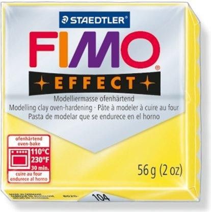 FIMO® effect 8020 transparentní žlutá - obrázek 1