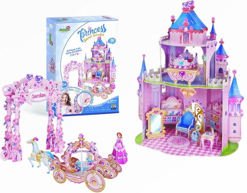 CubicFun 3D Puzzle - Princess Secret Garden - obrázek 1