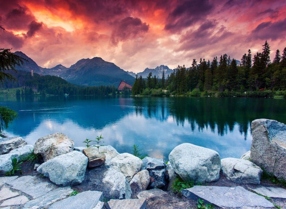 Grafika Puzzle 300 dílků High Tatras, Slovakia, Poland - obrázek 1
