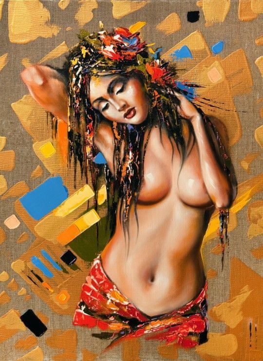 Grafika Puzzle 300 dílků Beautiful naked Girl - obrázek 1
