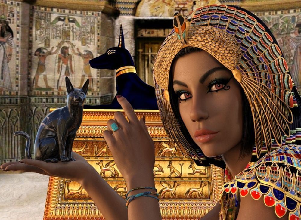 Grafika Puzzle 300 dílků Nefertiti - obrázek 1