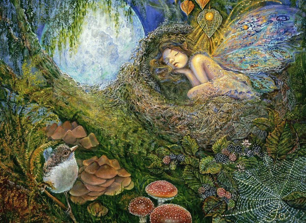 Grafika Puzzle 300 dílků Josephine Wall - Fairy Nest - obrázek 1
