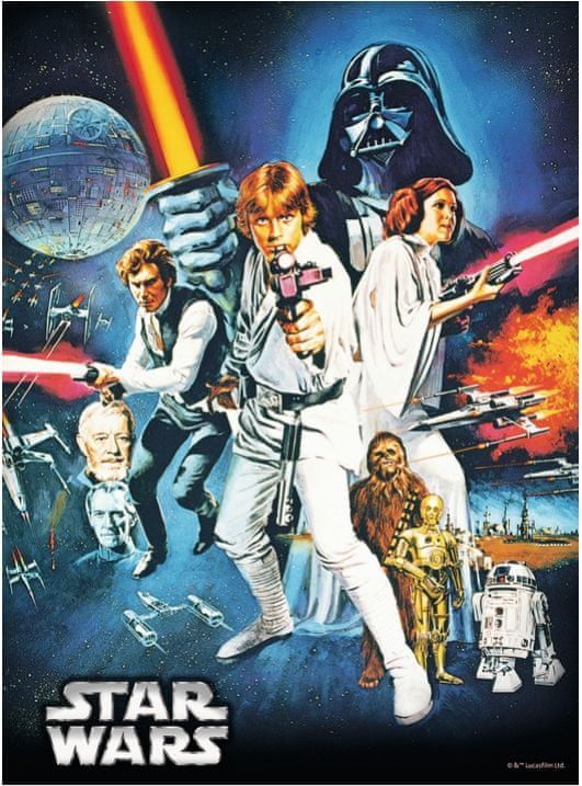 Ravensburger Puzzle 500 dílků Star Wars - obrázek 1