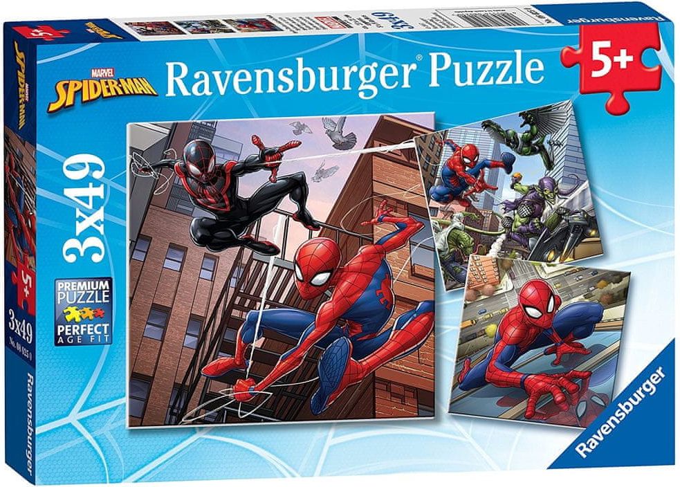 Ravensburger 3 Puzzles - Spider-Man - obrázek 1