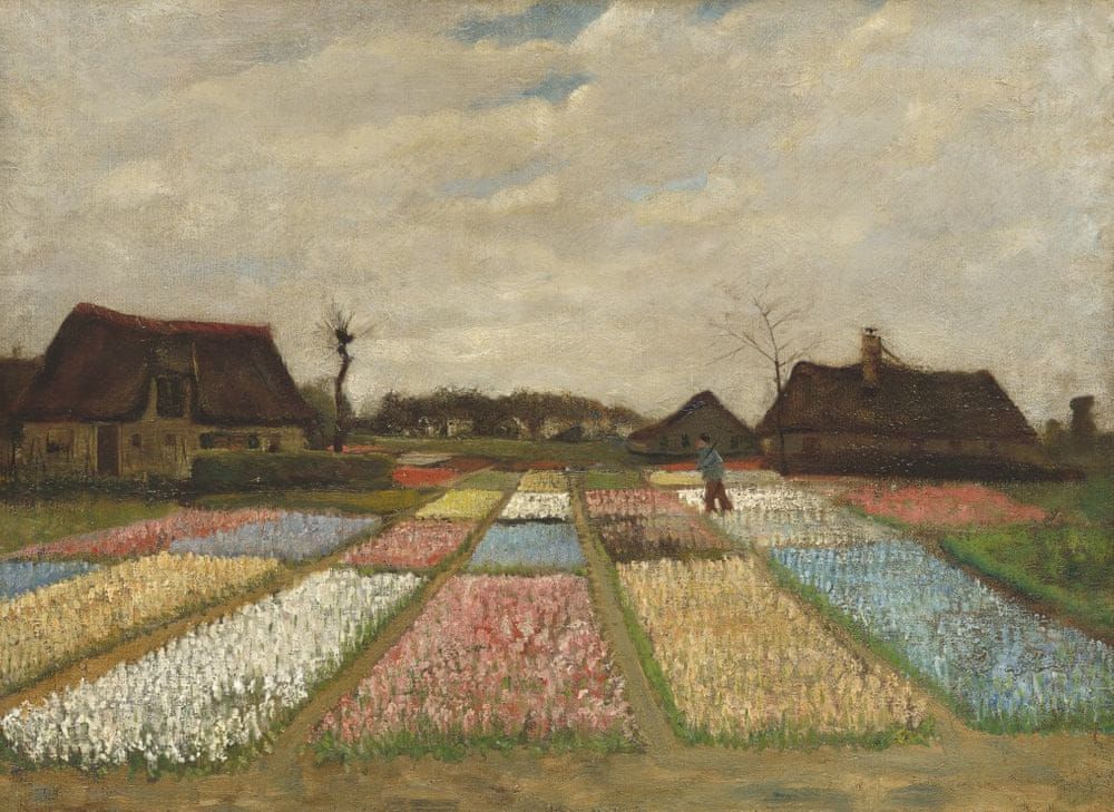 Grafika Puzzle 300 dílků Vincent Van Gogh - Flower Beds in Holland, 1883 - obrázek 1