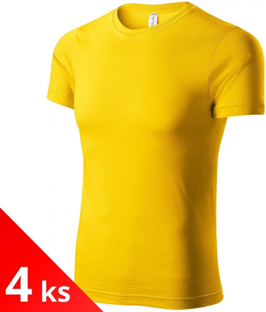 Piccolio 4x Žluté Dětské lehké tričko - obrázek 1