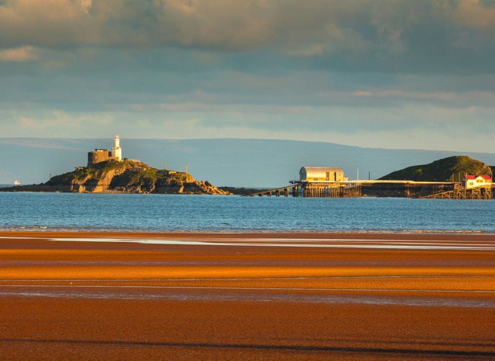 Grafika Puzzle 300 dílků Mumbles Lighthouse & RNLI Station - obrázek 1