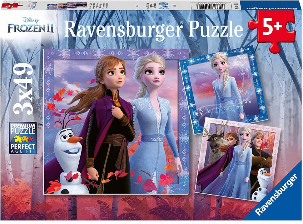 Ravensburger 3 Puzzles - Frozen II - obrázek 1