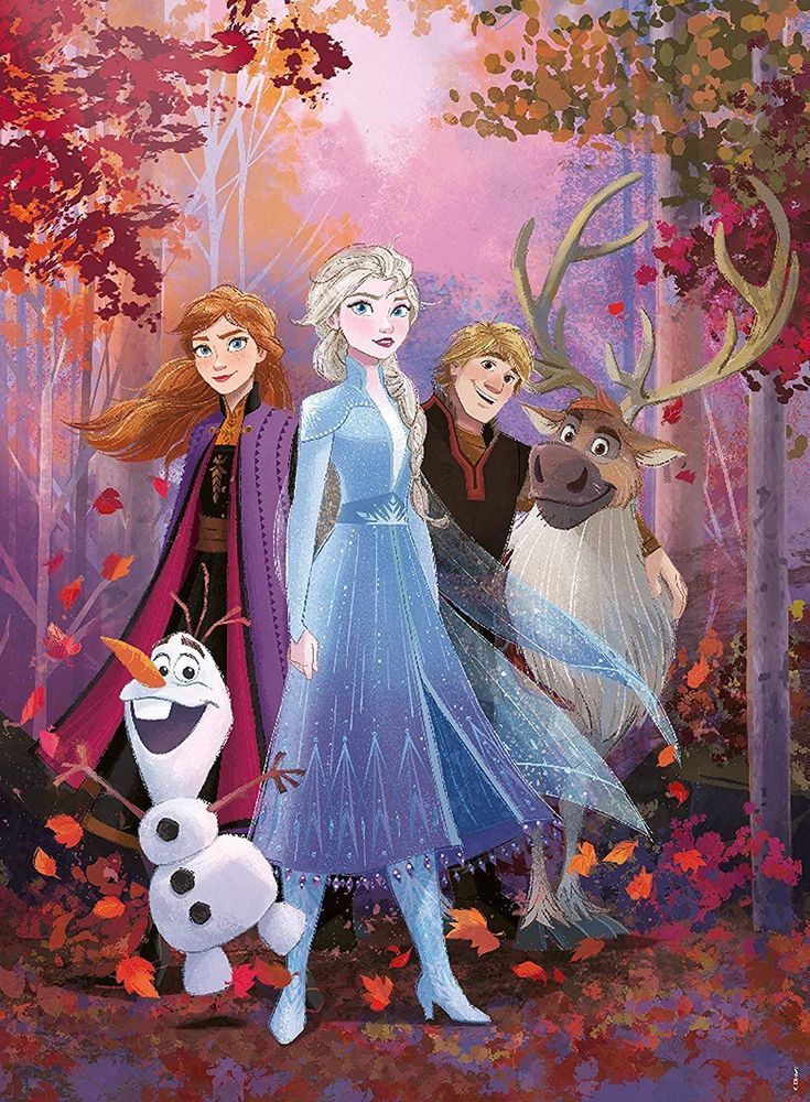 Ravensburger Puzzle 150 dílků XXL dílků - Frozen II - obrázek 1