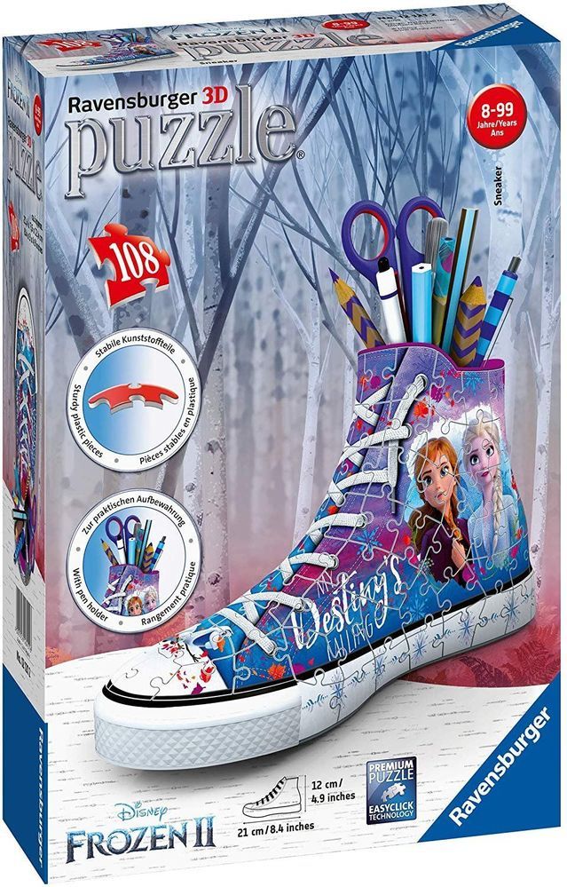 Ravensburger Puzzle 108 dílků 3D Puzzle - Sneaker - Frozen II - obrázek 1