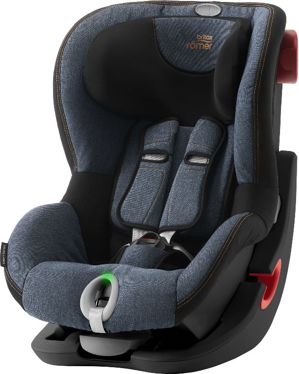 BRITAX RÖMER Autosedačka King II LS (9-18 kg) - Black Blue Marble - obrázek 1