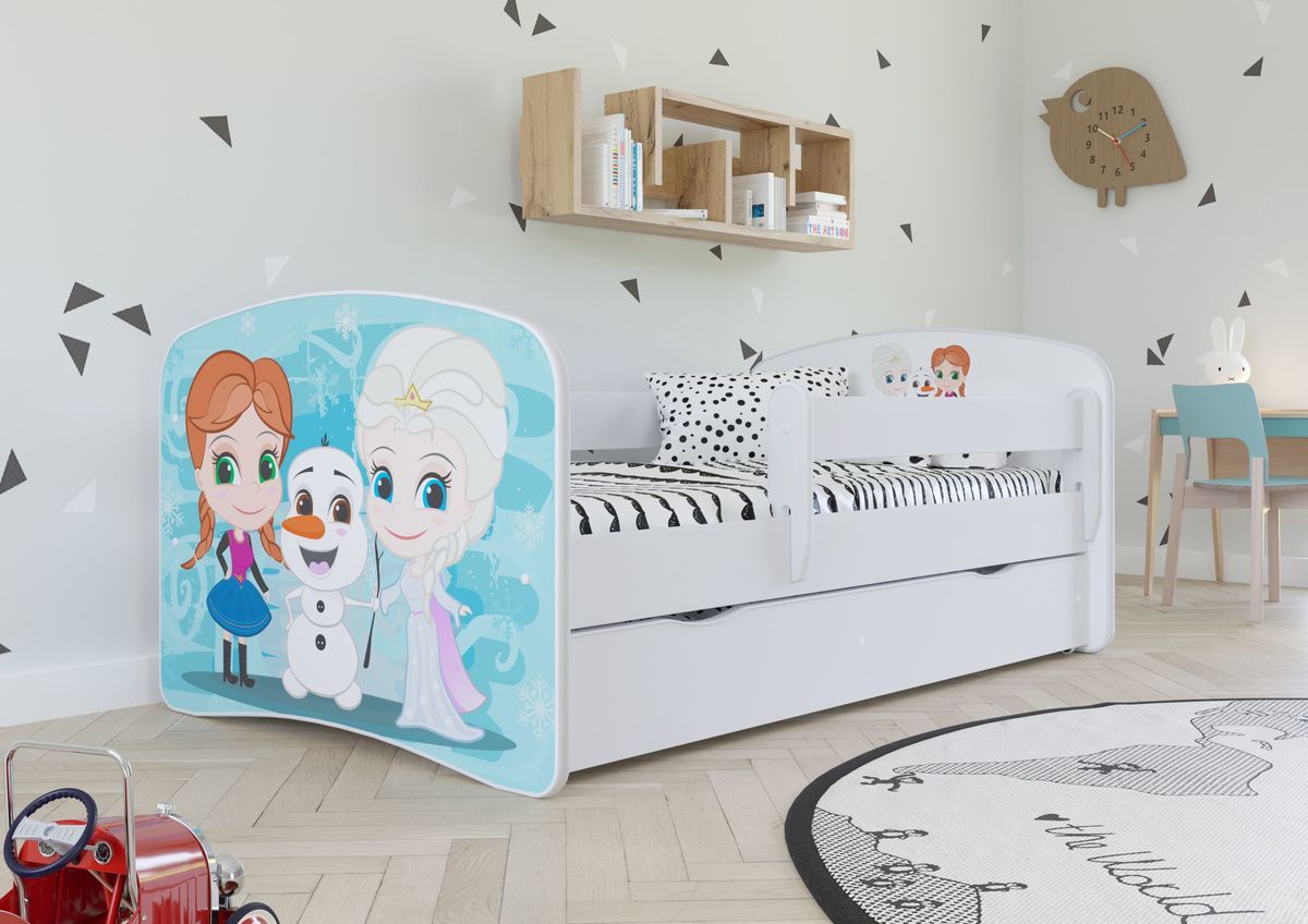 Dětská postel Ourbaby Frozen 2 140x70 cm - obrázek 1