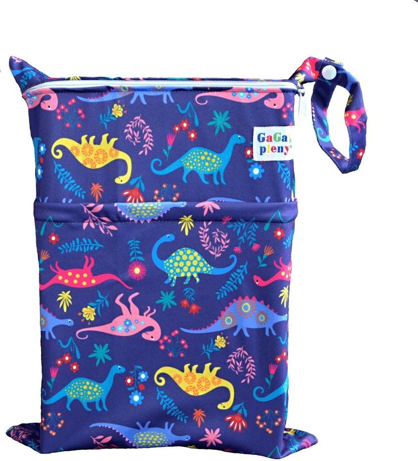 GaGa's pleny Nepromokavý pytel na pleny DINOSAURUS - obrázek 1