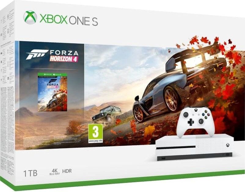 Microsoft Xbox One S 1TB + Forza Horizon 4 - obrázek 1