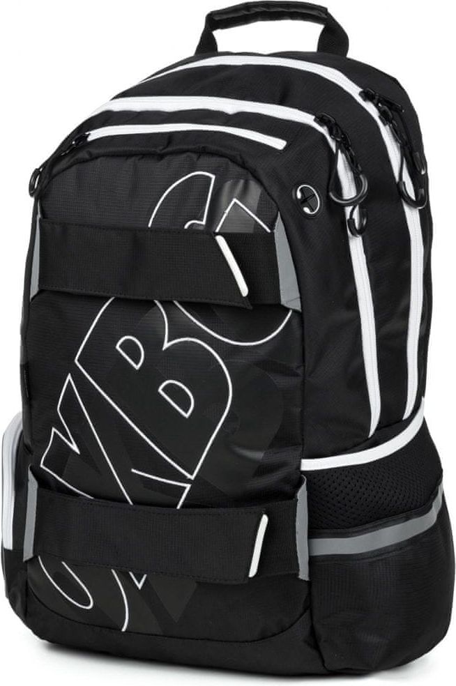 Karton P+P Anatomický batoh OXY SPORT Black Line white - obrázek 1