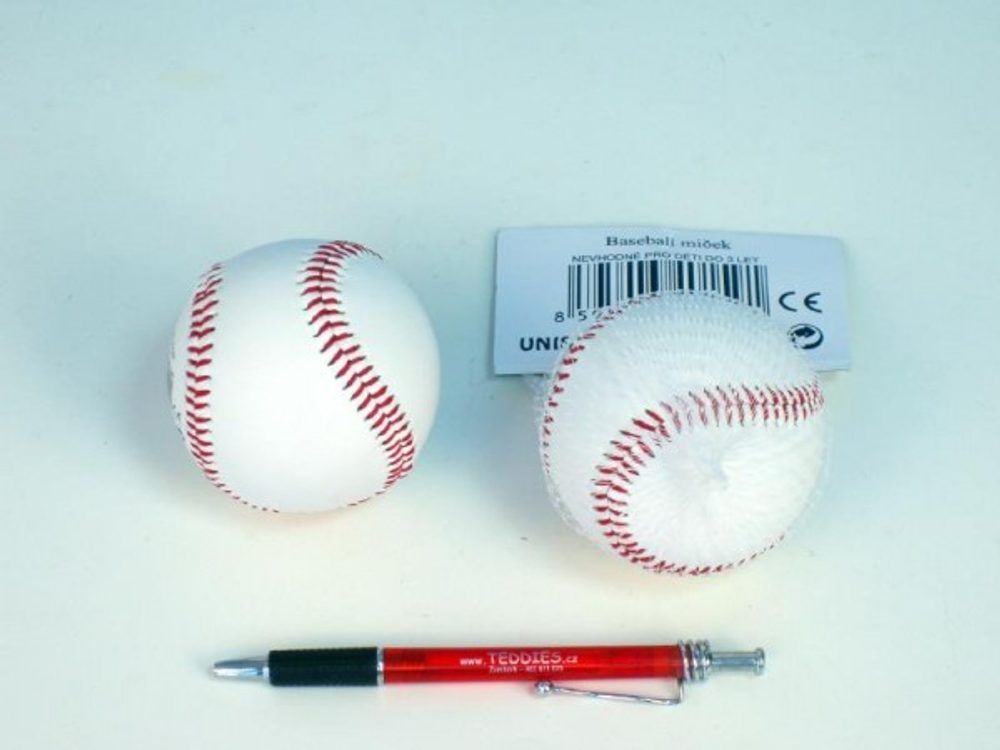 UNISON Míček na baseball 8cm v sáčku - obrázek 1