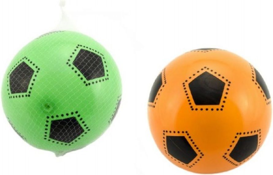 Teddies Míč super tele plast 23cm asst 2 barvy v síťce - obrázek 1