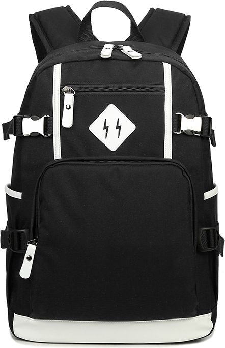 Unisex školní batoh TopBags Leisure - Black 19 l - obrázek 1