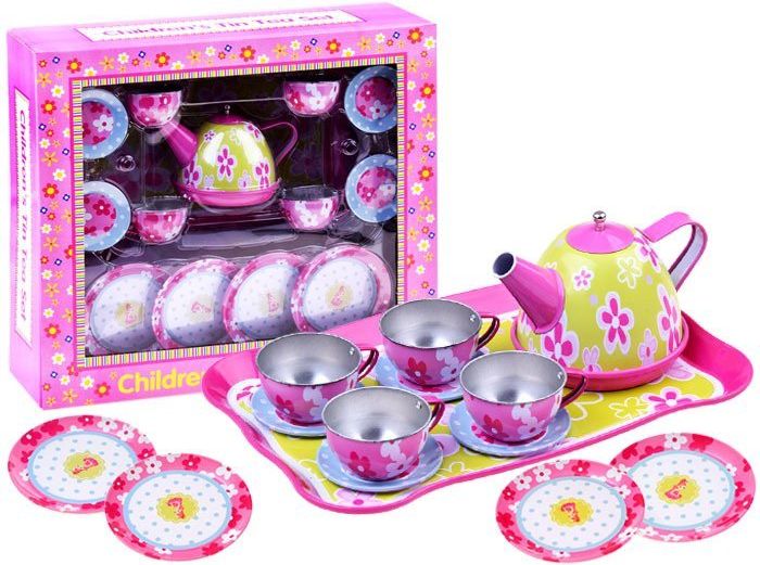 Mamido  Čajový set - konvička, šálky, talířky  J.ZA1634 - obrázek 1
